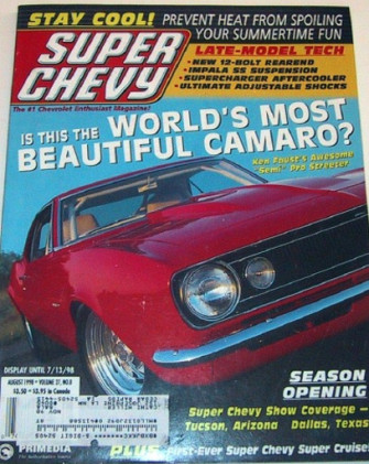 SUPER CHEVY 1998 AUG - VORTECH, DYNO DON'S RIDES*